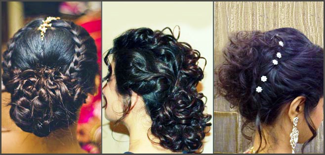 trendy messy bun hairstyle for lehenga | bridal juda hairstyle - YouTube