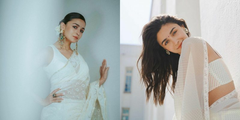 Alia Bhatt treats fans with stunning saree clad pictures-Telangana Today