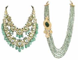 Exquisite Polki Necklaces from Jewels of Jaipur! - Weddingplz Blog