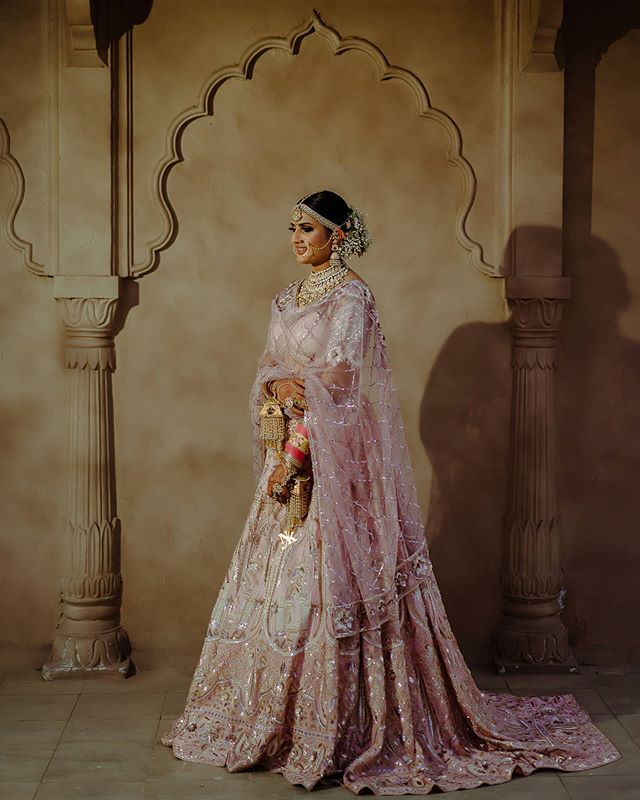 The Noor bridal lehenga's trail speaks volumes of love and grandeur,  creating a picture-perfect moment Outfit:- @_noor_bridal_ *Noor… | Instagram