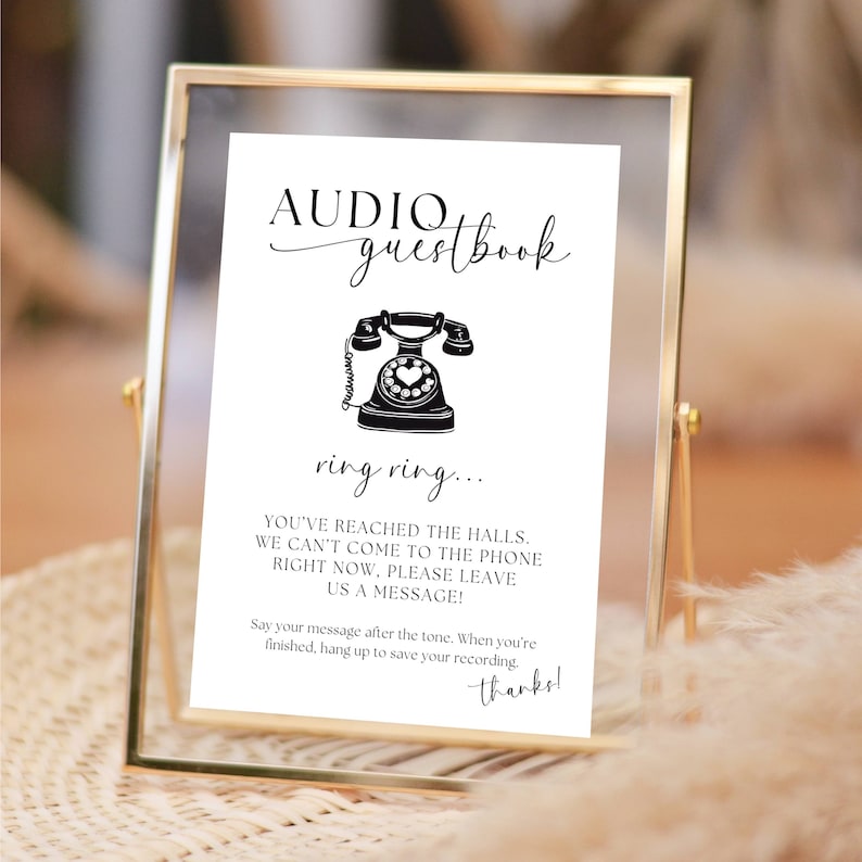 Audio Guest Book Guide: What's It, Where To Get It & Instructions On Using  It!