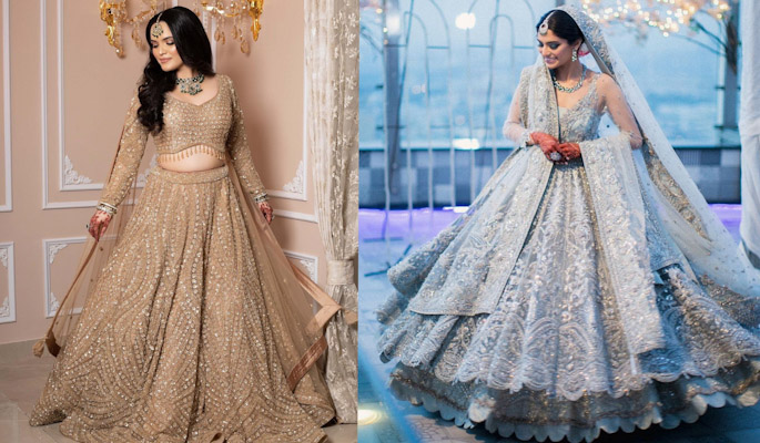 18 Colourful Panelled Lehengas With TIPS That Will Make You Stand Out |  WeddingBazaar