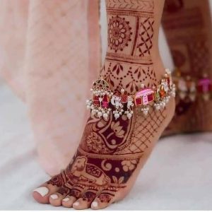 10+ Pin Worthy Anklet Designs For Your Upcoming Wedding! - Weddingplz Blog