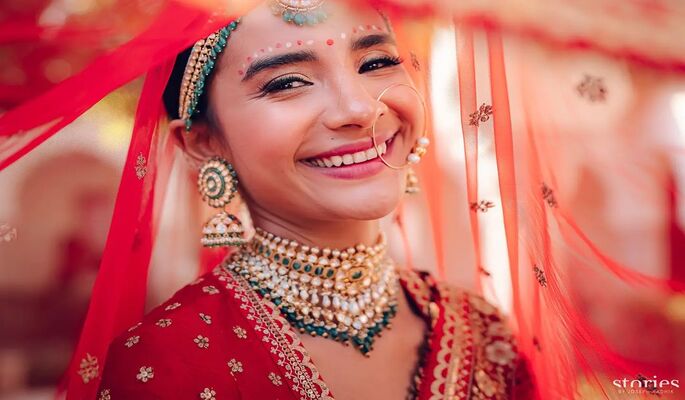 New Bridal Makeup Looks For Every Trending Wedding Saree Shades