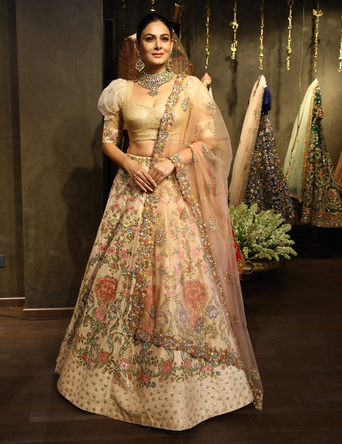 Shyamal and Bhumika Showcasing Their Bridal Collection At Vogue Wedding  Show 2018