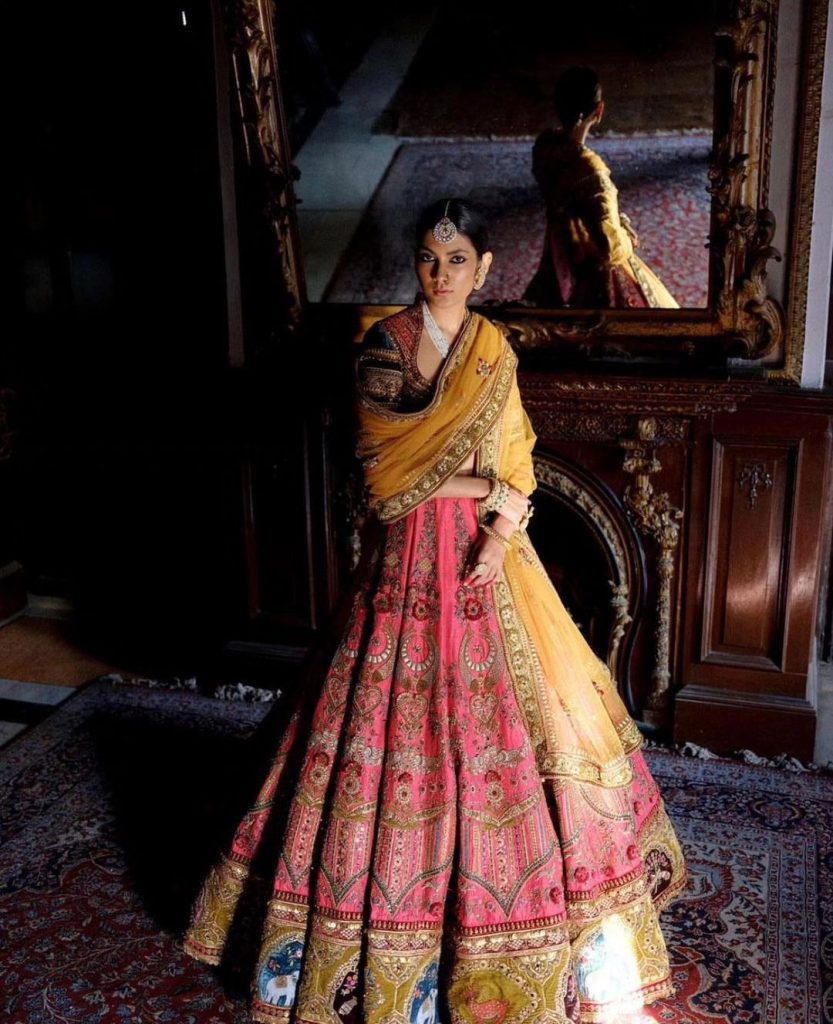 Saundaryam fashions Wedding Wear Pure Banarasi Silk lehenga choli at Rs  10000 in Jaipur