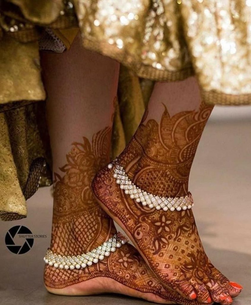 14+ Trendy Anklet Designs For Brides To Flaunt At Their Weddings –  ShaadiWish