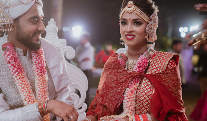 Arranged Turned Love Marriage! A Gorgeous Chennai Wedding! | Weddingplz