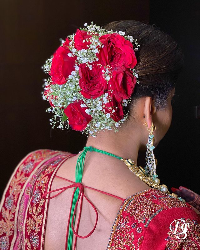 Prettiest 24 Rose Bun Hairstyles to Adorn on Your Wedding Day |  WeddingBazaar