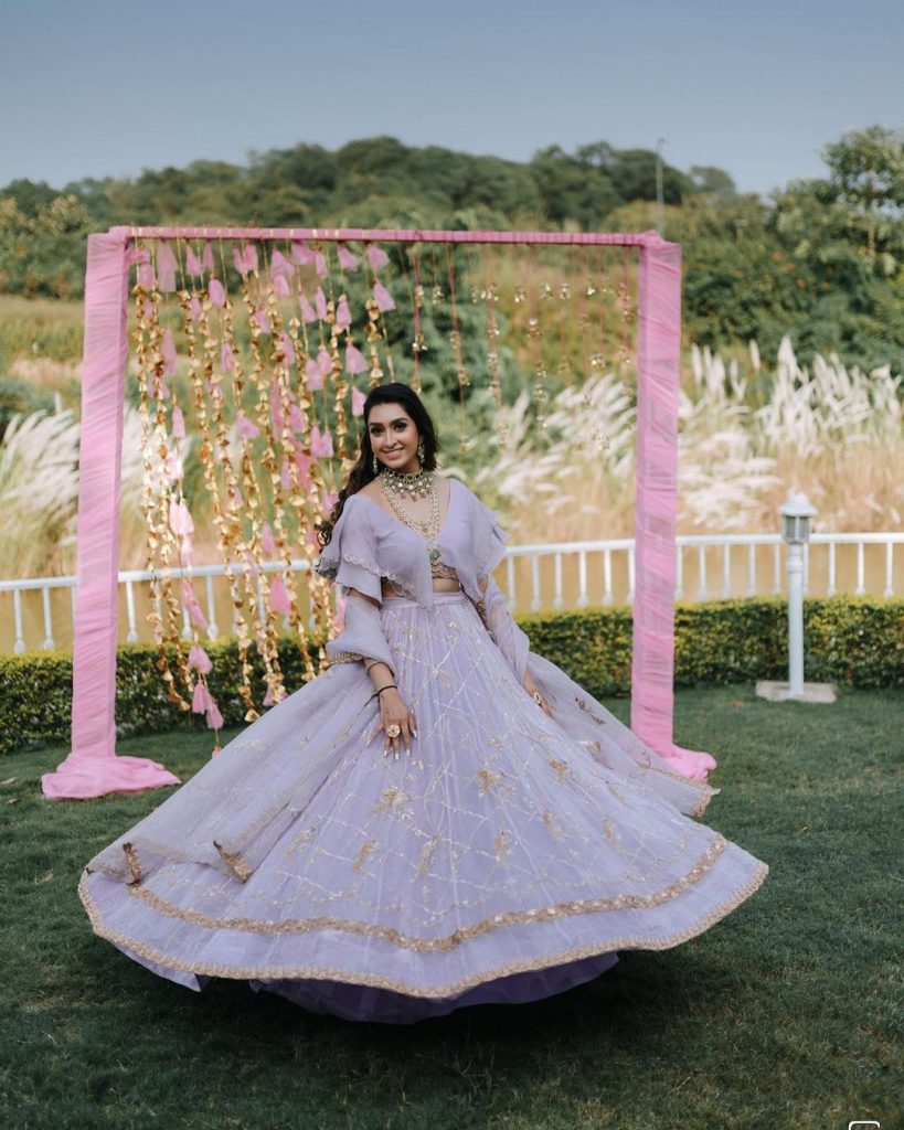 Impeccable Lavender Lehengas For Year 2021 Intimate Wedding Season For ...