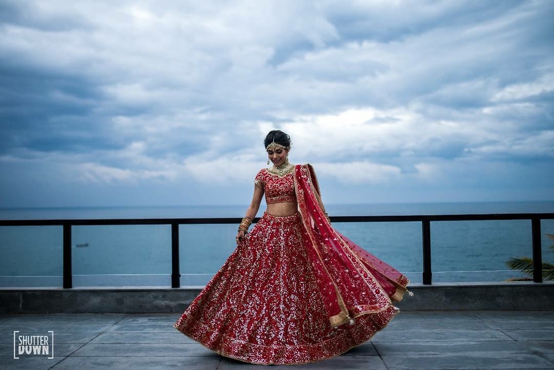 16 New Ways You Can Get Your Wedding Lehenga Photographed! | WeddingBazaar