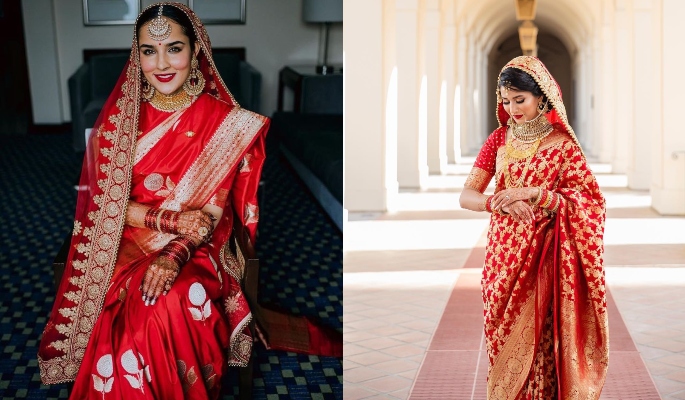 Basics of Banarasi : Nothing like the classic Banarasi Saree as an integral  part of your trousseau to channel your inner-queen | Fashion | Bride |  WeddingSutra