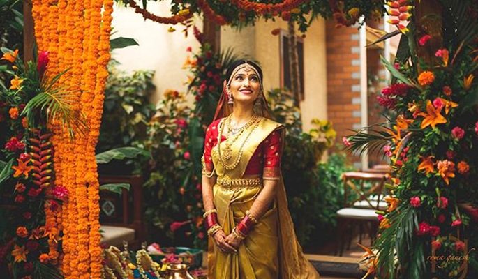 Unique wedding outlet sarees